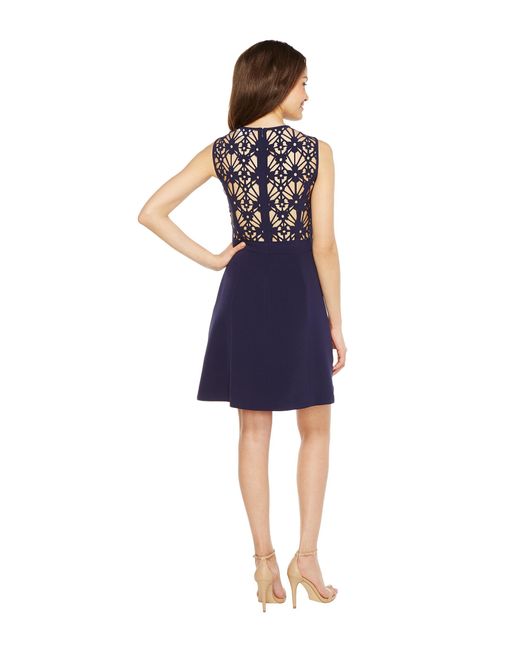 MICHAEL Michael Kors Laser-Cutout Striped Fit 